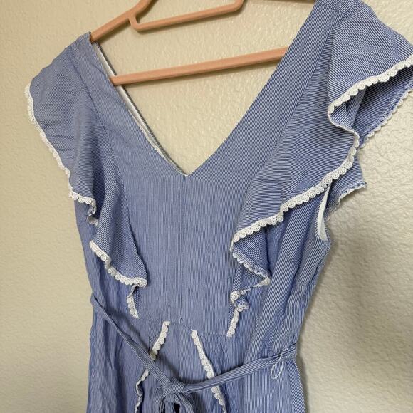 Revolve Cupcakes and Cashmere Mitzi Dress Size 8 in Monaco Blue $118 Retail - Picture 3 of 8